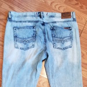 Mens light wash Seven jeans